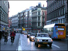 Nørrebrogade i København
Foto: Helge Bay