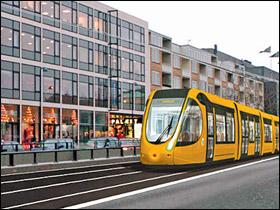 Letbane foran Lyngby Storcenter
Visualisering: Arriva/Alstom/CarlBro