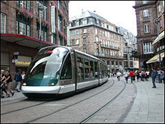 Letbane i Strasbourg. Foto: Helge Bay