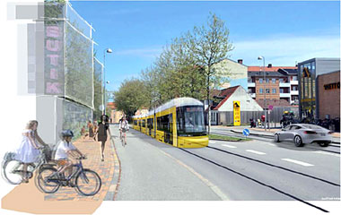 Benedikstgade i Odense
Visualisering: Juul | Frost Arkitekter