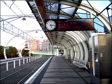 Letbanestation i Prag
