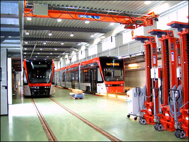 Bybanens &aring;pbning d. 23.06.10