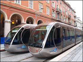 To Citatis-vogne i Nice. Foto Alstom